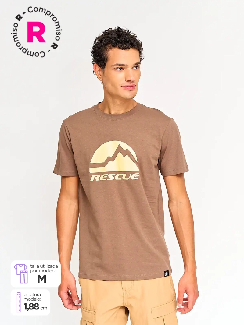POLO DEPORTIVO HOMBRE RESCUE LOGO - 1