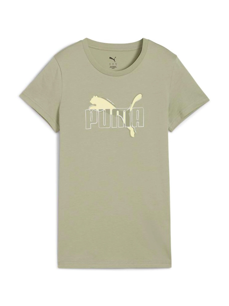 POLO MANGA CORTA MUJER PUMA ESS LOGO TAB - 1