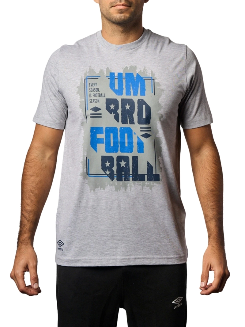 POLO ESTAMPADO HOMBRE UMBRO DR24019-MEL - 1