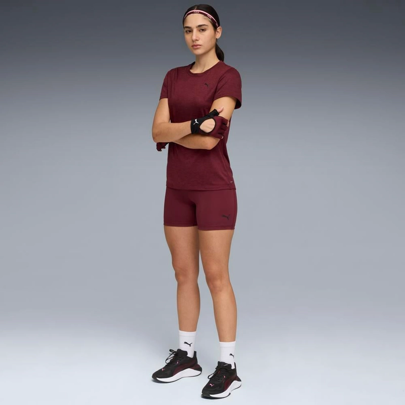 POLERA MUJER PUMA W TAD ESSENTIAL HEATHER TEE - 1