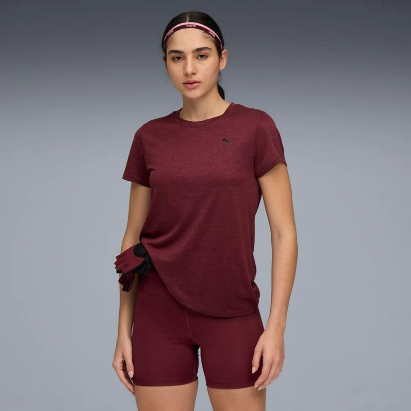 POLERA MUJER PUMA W TAD ESSENTIAL HEATHER TEE - 2