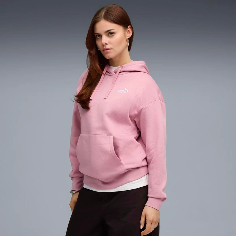 POLERÓN MUJER PUMA ESS SMALL NO. 1 LOGO COMFORT HOODIE FL - 1