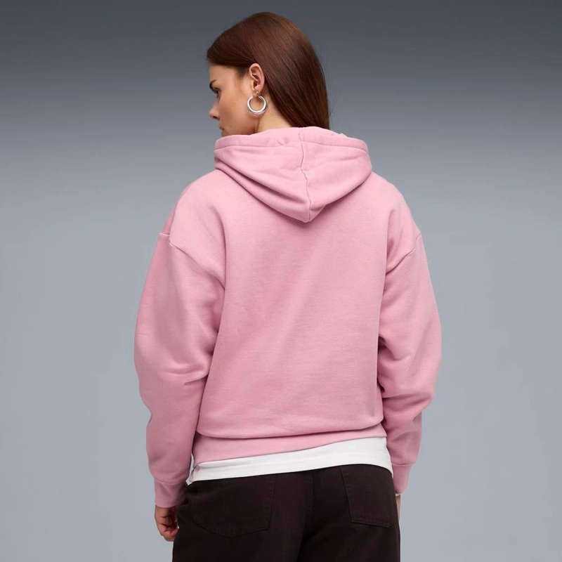 POLERÓN MUJER PUMA ESS SMALL NO. 1 LOGO COMFORT HOODIE FL - 2