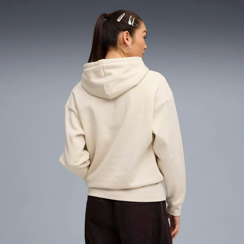 POLERÓN MUJER PUMA ESS SMALL NO. 1 LOGO COMFORT HOODIE FL - 2