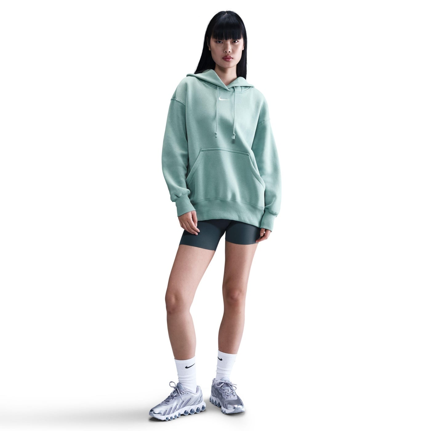 POLERÓN MUJER NIKE PHNX FLC OS PO HOODIE - 1