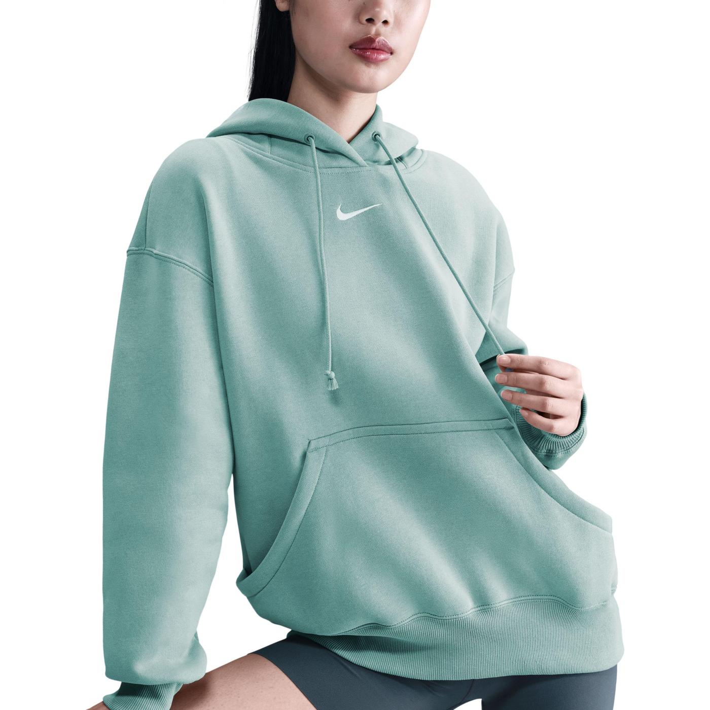 POLERÓN MUJER NIKE PHNX FLC OS PO HOODIE - 2