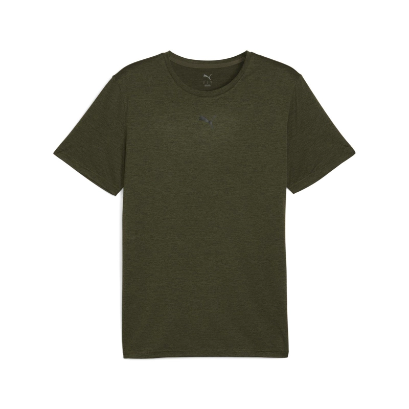 POLERA HOMBRE PUMA TAD ESSENTIALS HEATHER CAT TEE - 4