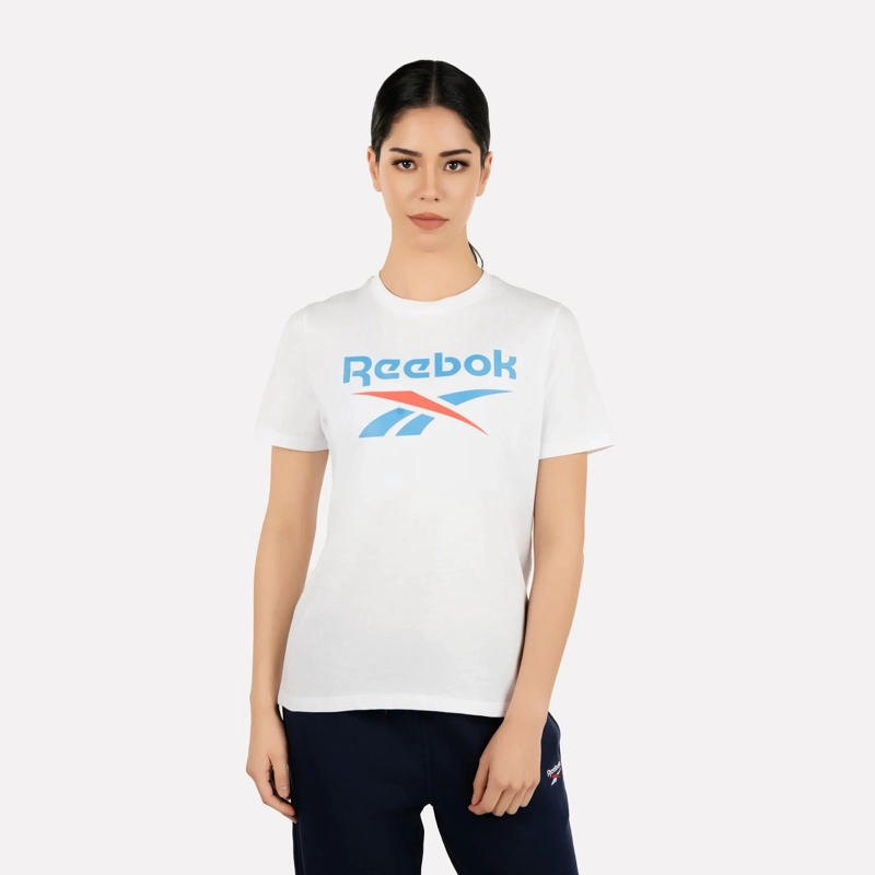 POLERA MUJER REEBOK IDENTITY BIG LOGO TEE ALGODÓN - 1