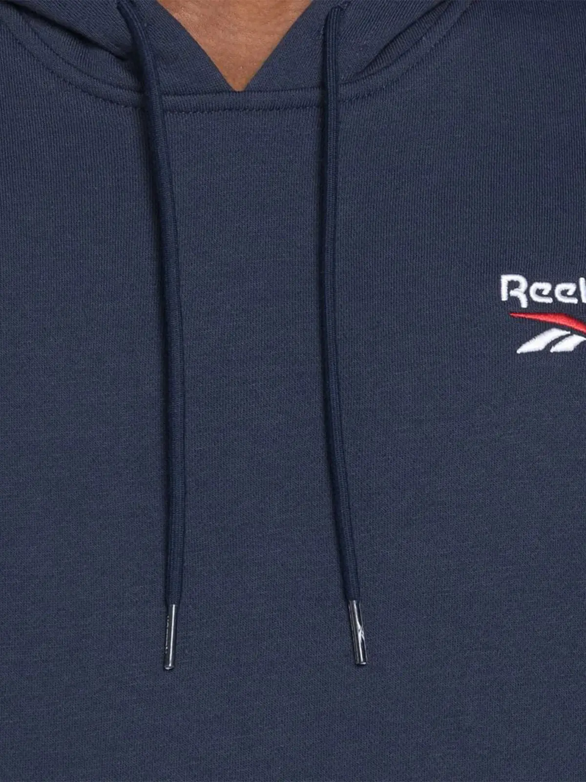 POLERÓN HOMBRE REEBOK IDENTITY SMALL LOGO FLEECE HOODIE ALGODÓN - 4