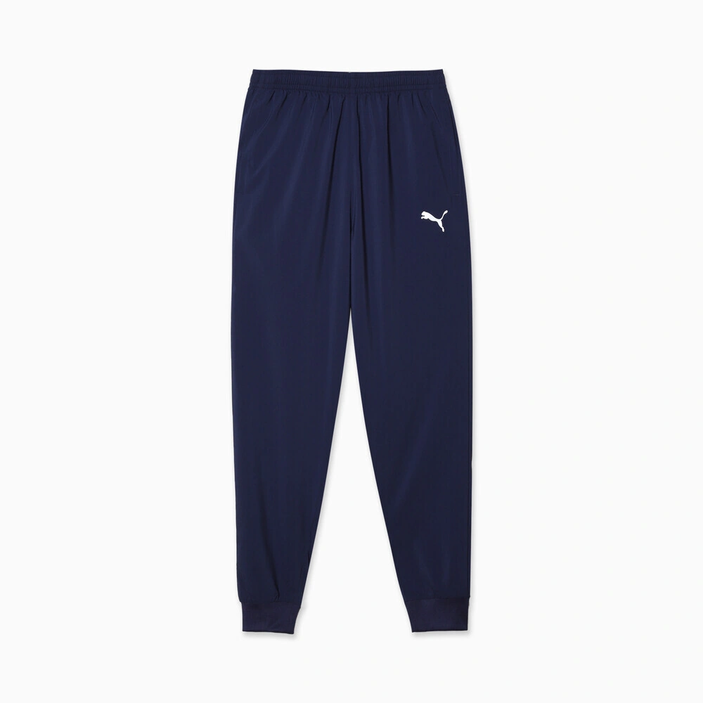 PANTALÓN BUZO ALGODÓN HOMBRE PUMA AZUL TRAIN ESS PANTS - 3