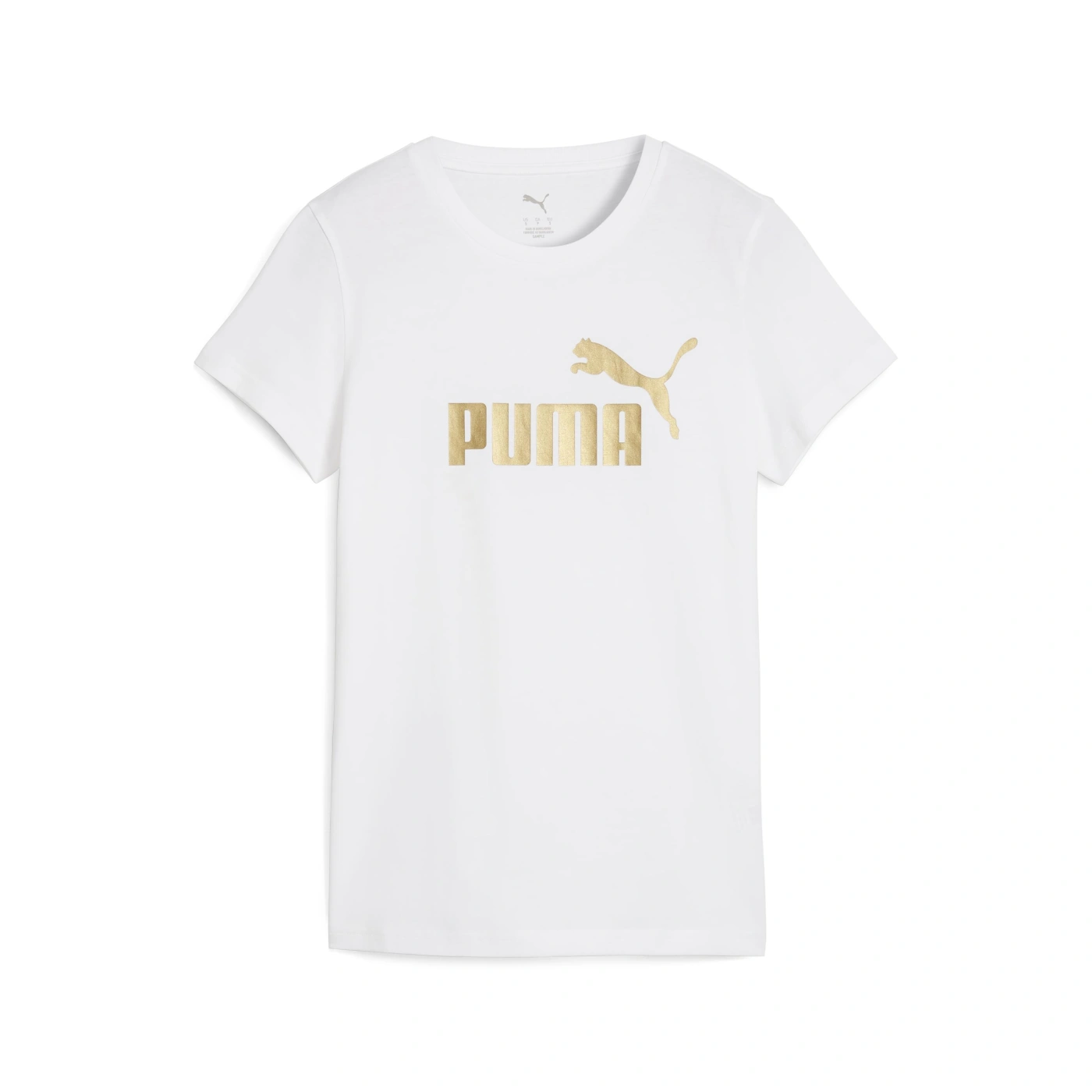 POLERA ALGODÓN MUJER PUMA BLANCO ESS METALLIC NO. 1 LOGO TEE - 4