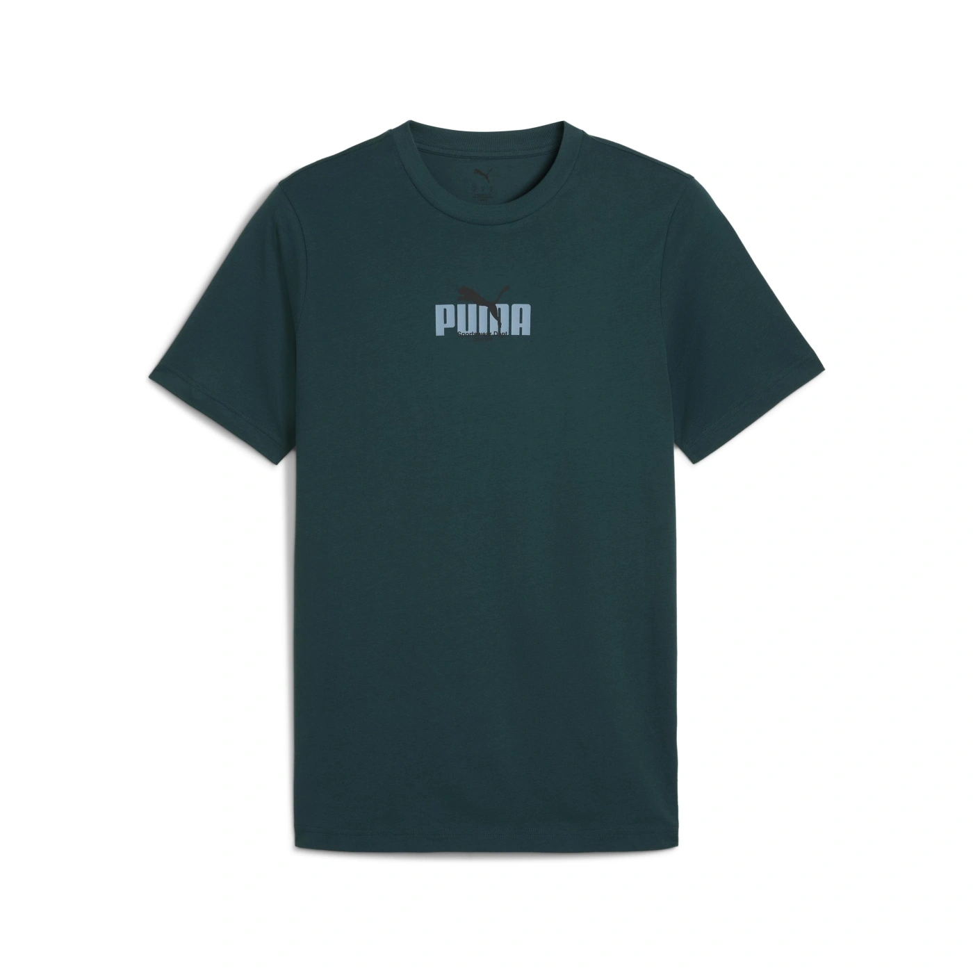 POLERA HOMBRE PUMA VERDE GRAPHIC WORDING TEE - 1