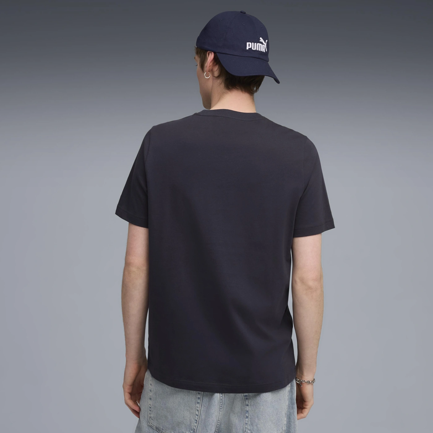 POLERA HOMBRE PUMA AZUL GRAPHIC VARSITY TEE - 2