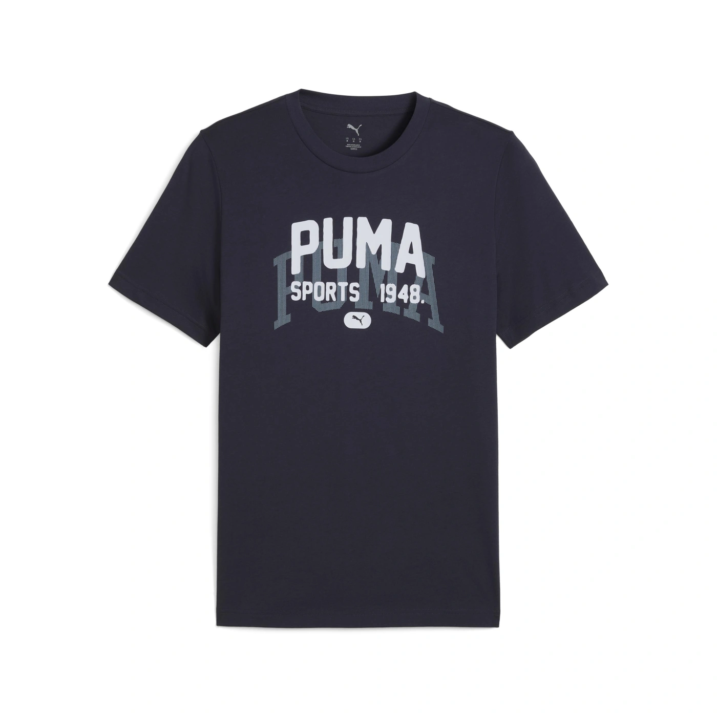 POLERA HOMBRE PUMA AZUL GRAPHIC VARSITY TEE - 4