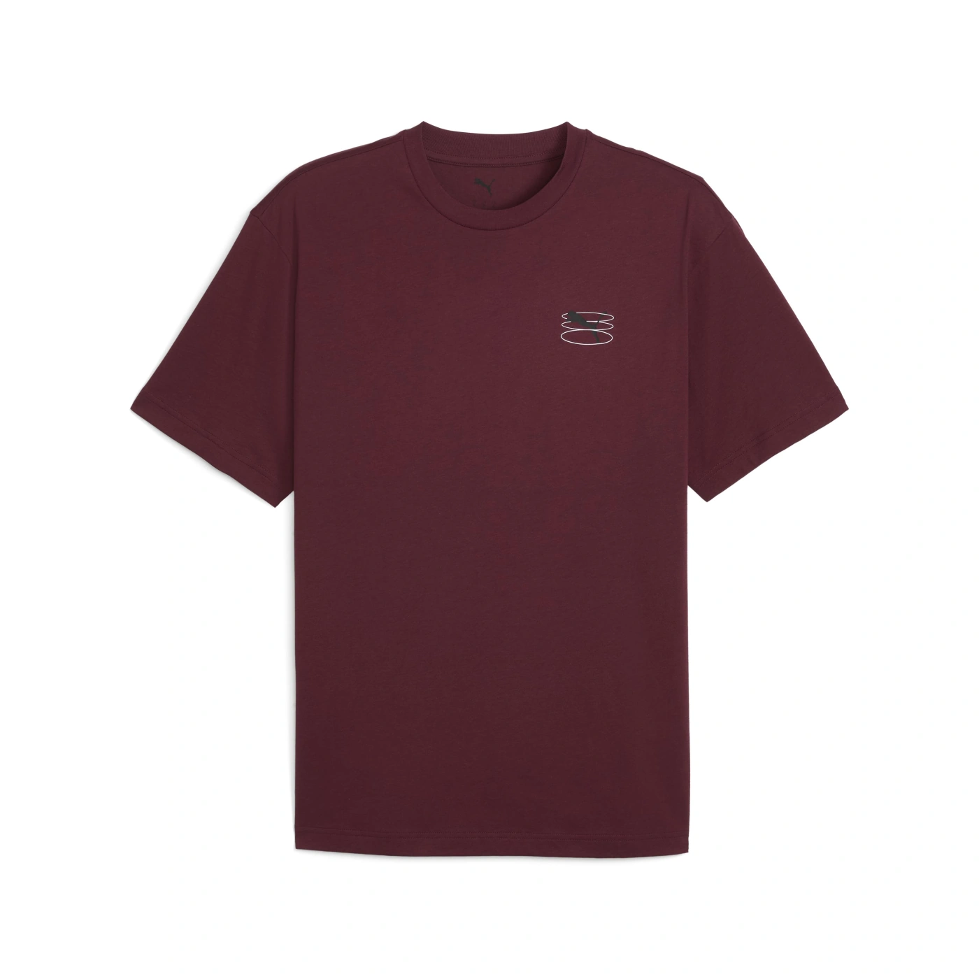 POLERA HOMBRE PUMA GUINDA GRAPHIC GRID TEE - 1