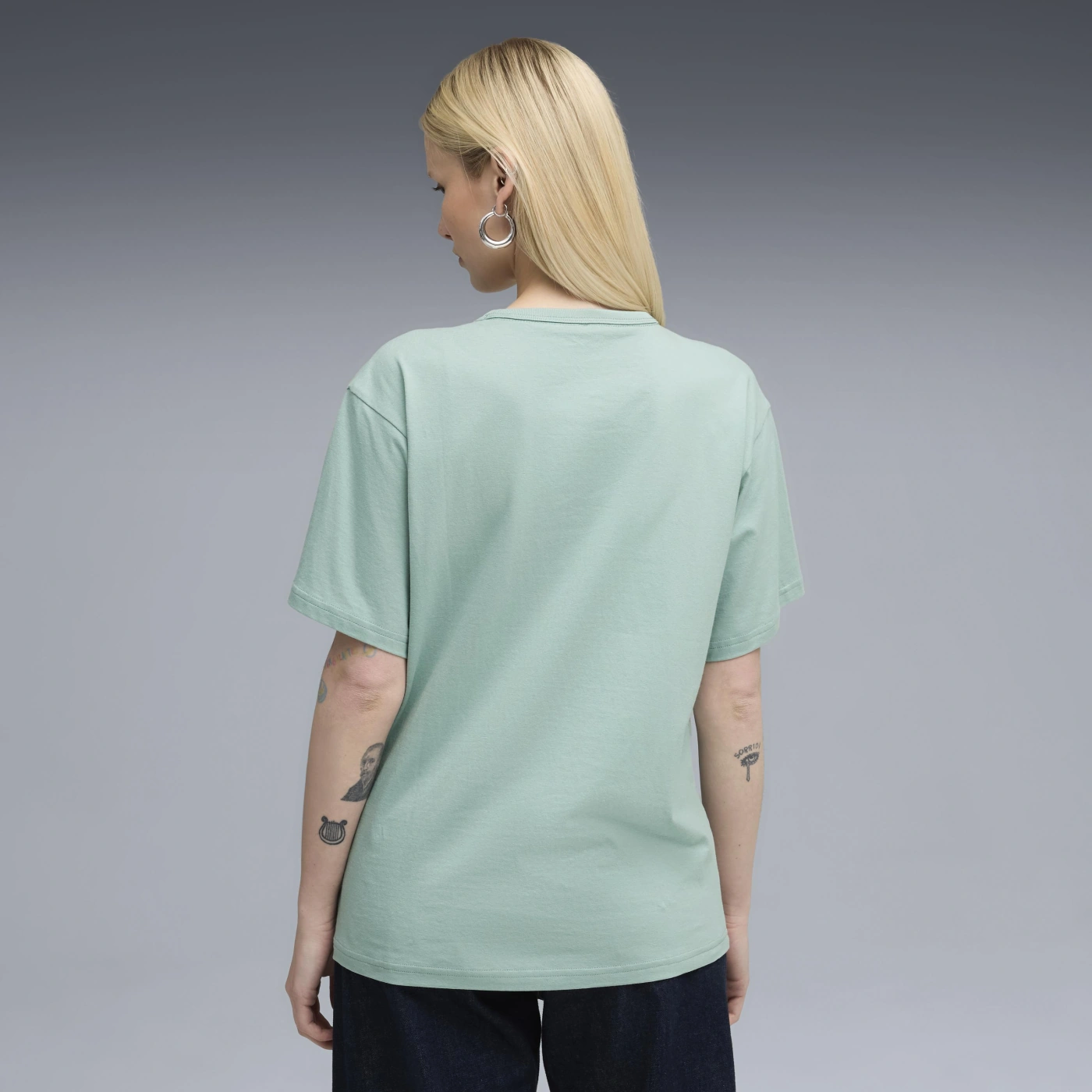 POLERA MUJER PUMA VERDE PUMA CLASS RELAXED TEE - 2
