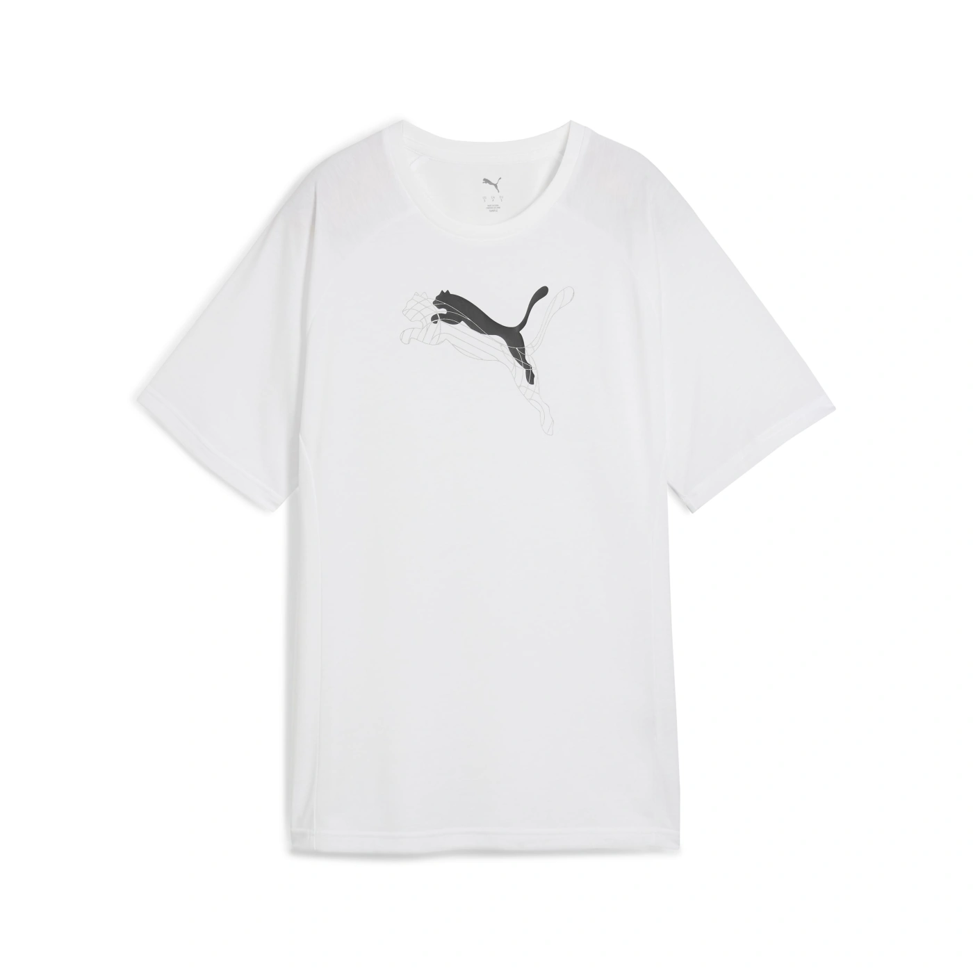 POLERA MUJER PUMA BLANCO EVOSTRIPE RELAXED GRAPHIC TEE - 2