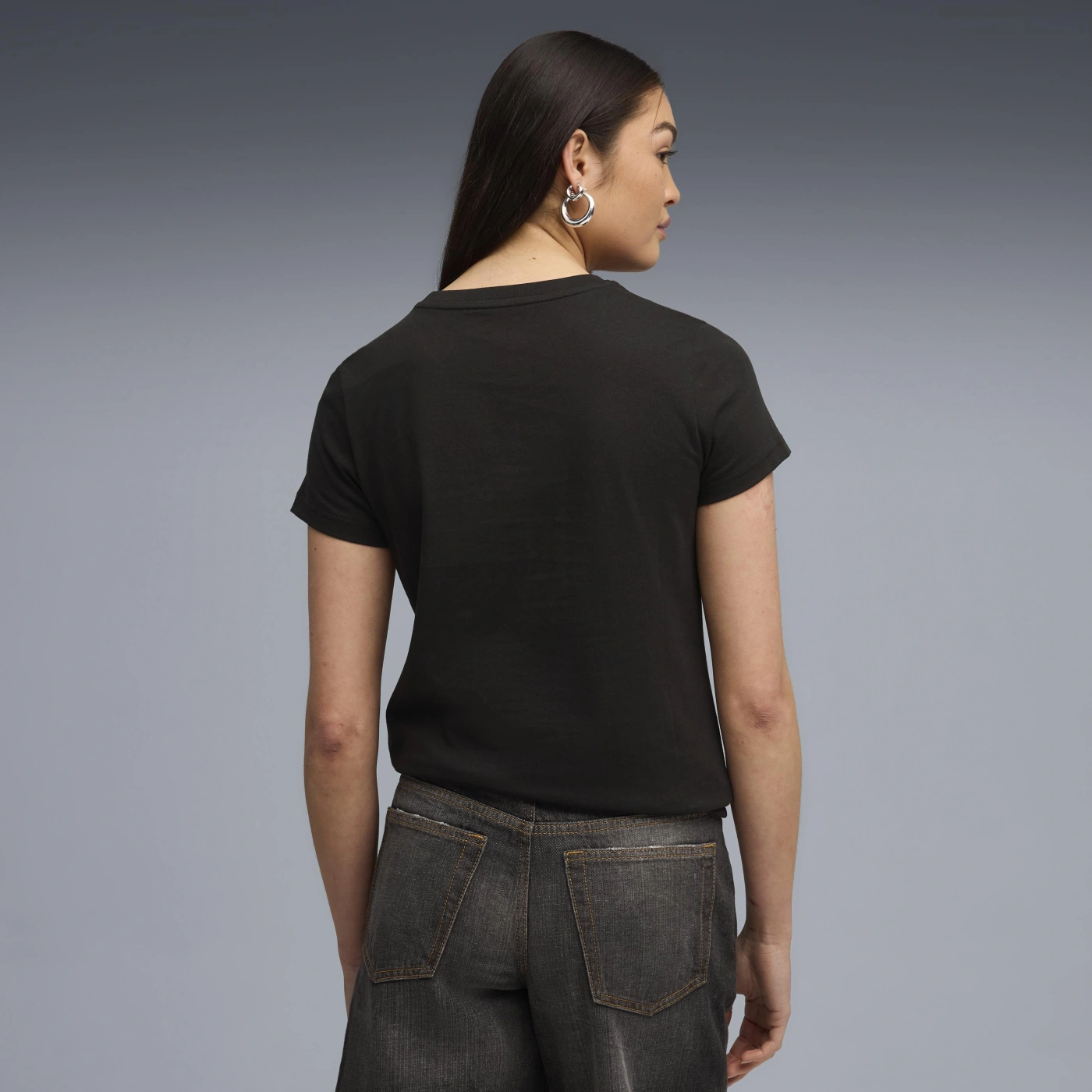 POLERA MUJER PUMA NEGRO GRAPHIC GRADIENT TEE - 2