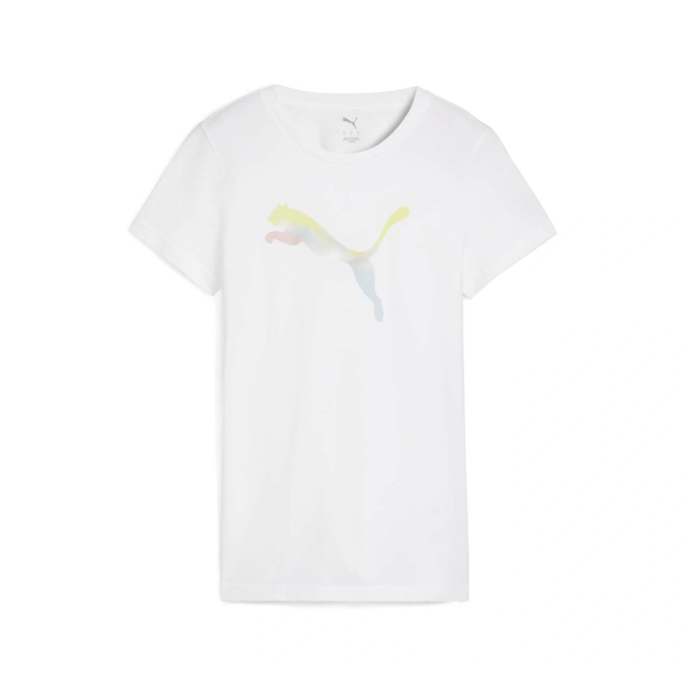 POLERA MUJER PUMA BLANCO GRAPHIC GRADIENT TEE - 4