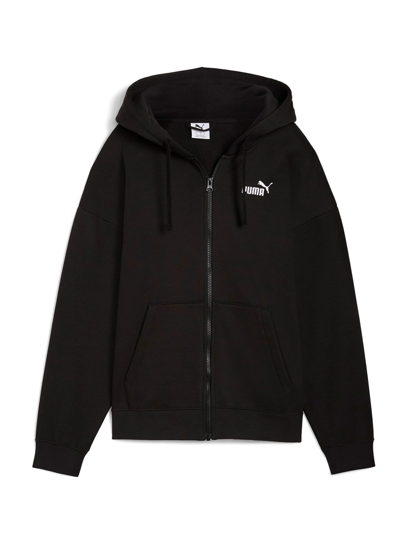 CASACA MUJER PUMA ESS SMALL NO. 1 LOGO COMFORT FULL-ZIP HOODIE FL - 1