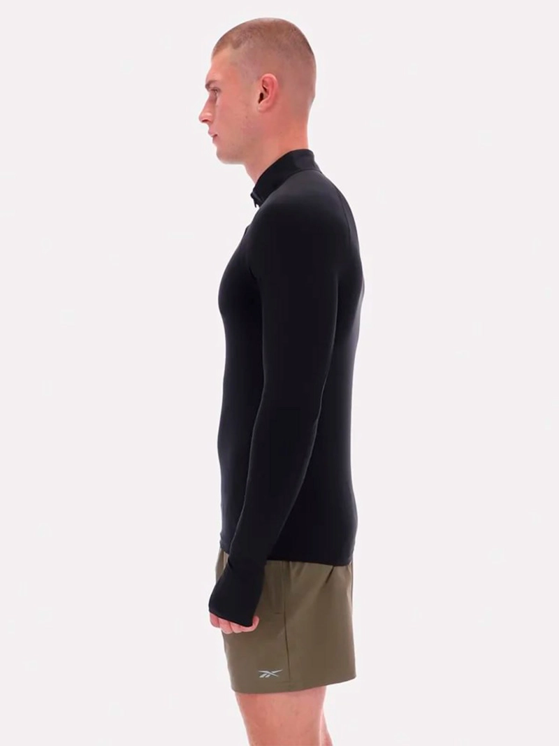POLO HOMBRE REEBOK ROCKY 3/4 ZIP MUSCLE TEE - 3