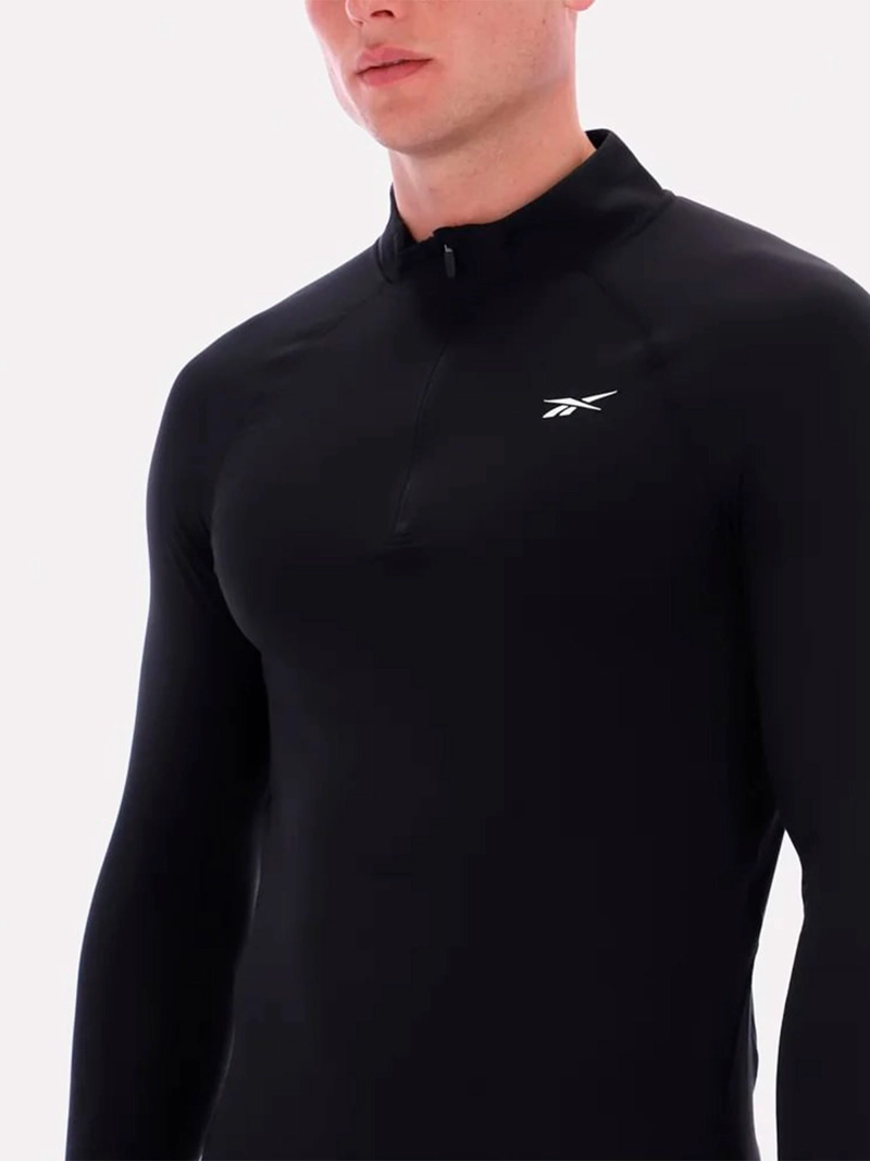 POLO HOMBRE REEBOK ROCKY 3/4 ZIP MUSCLE TEE - 5