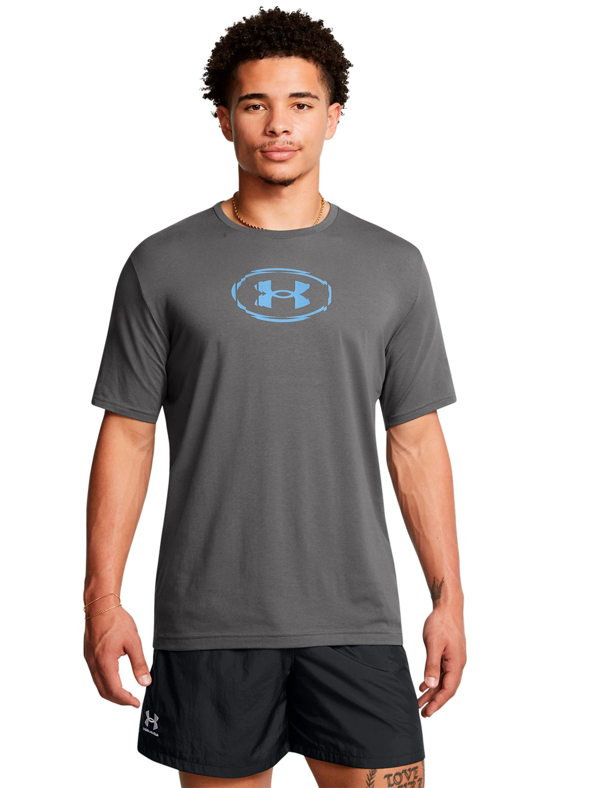 CAMISETA ALGODÓN HOMBRE UNDER ARMOUR SLICE LOG - 1