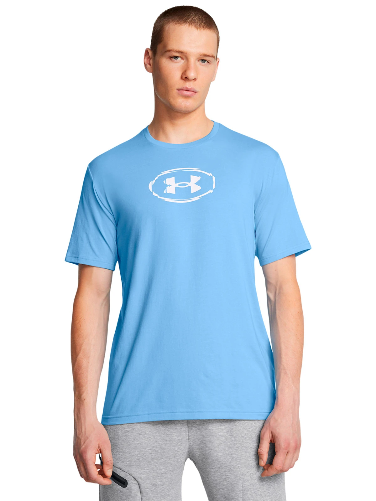 CAMISETA ALGODÓN HOMBRE UNDER ARMOUR SLICE LOG - 1