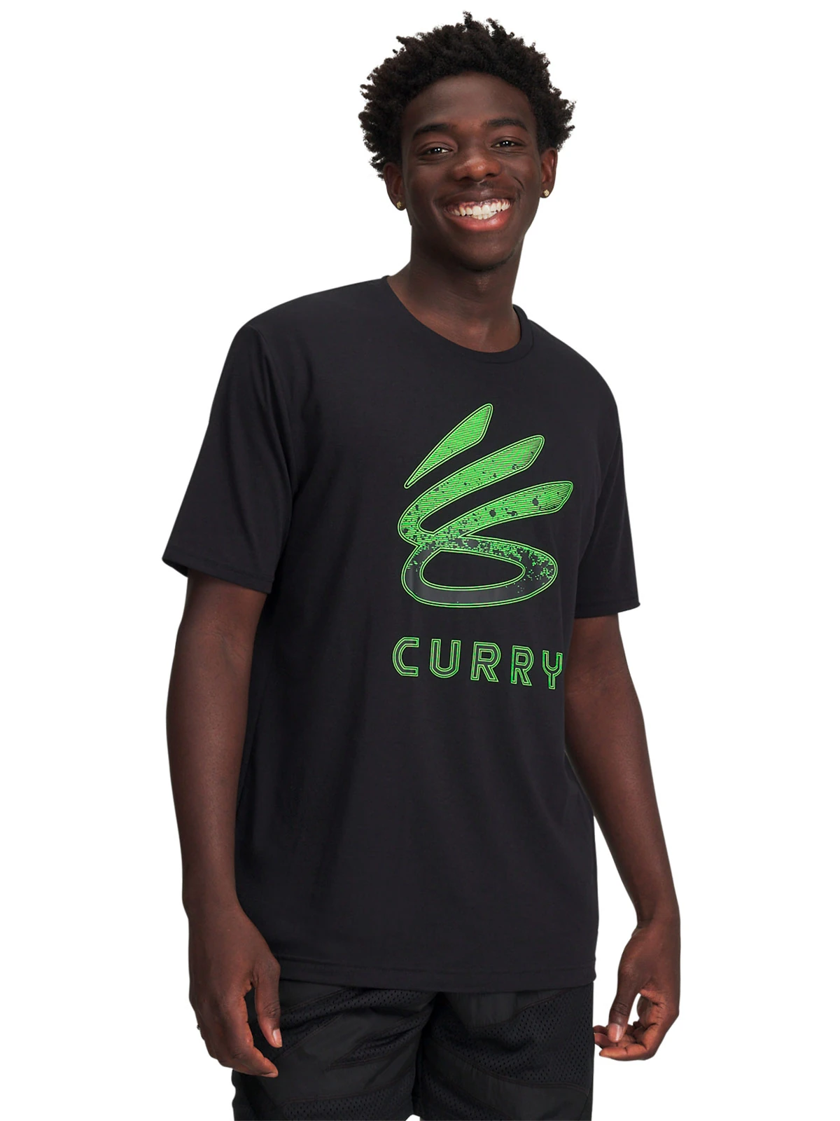 CAMISETA ALGODÓN HOMBRE UNDER ARMOUR CURRY LOGO - 1