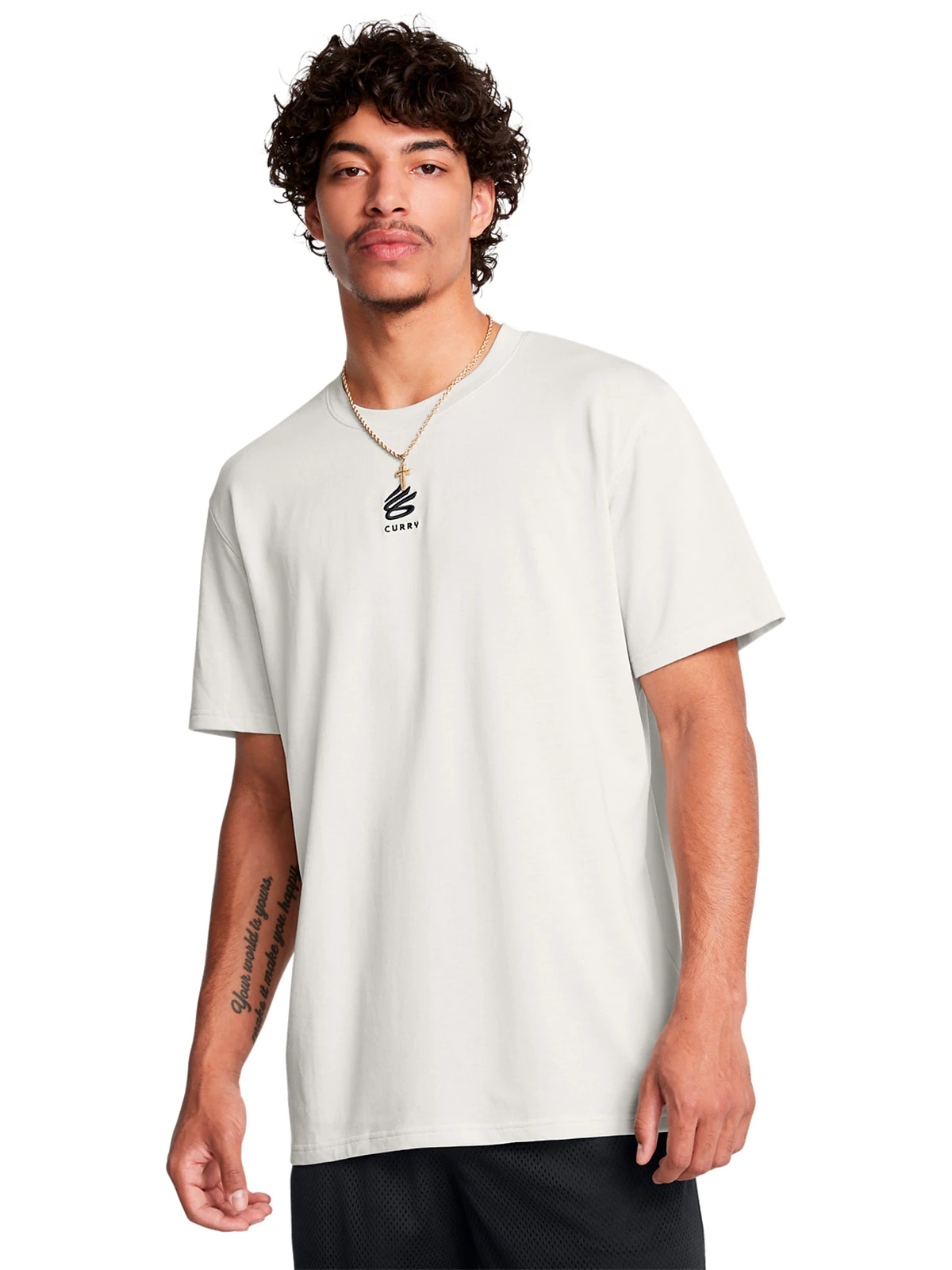 CAMISETA ALGODÓN HOMBRE UNDER ARMOUR CURRY HAVYWEIGH - 1