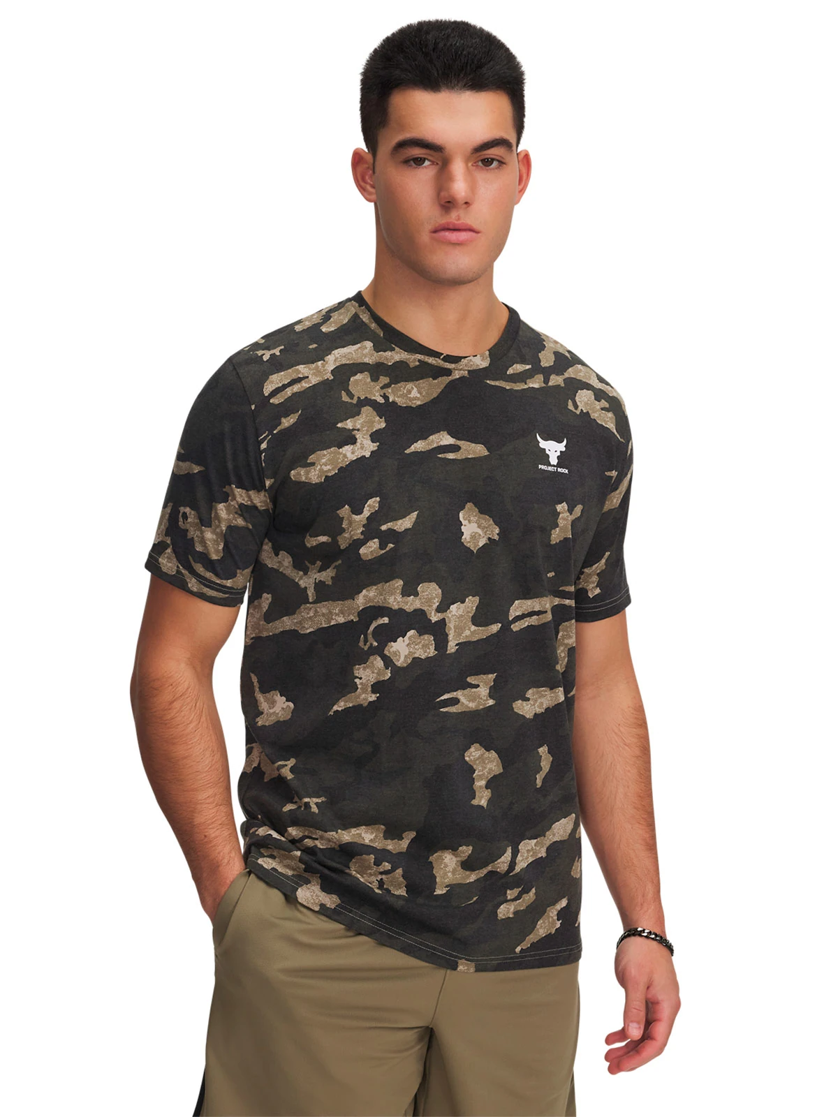 CAMISETA ALGODÓN HOMBRE UNDER ARMOUR RCK AOP - 1