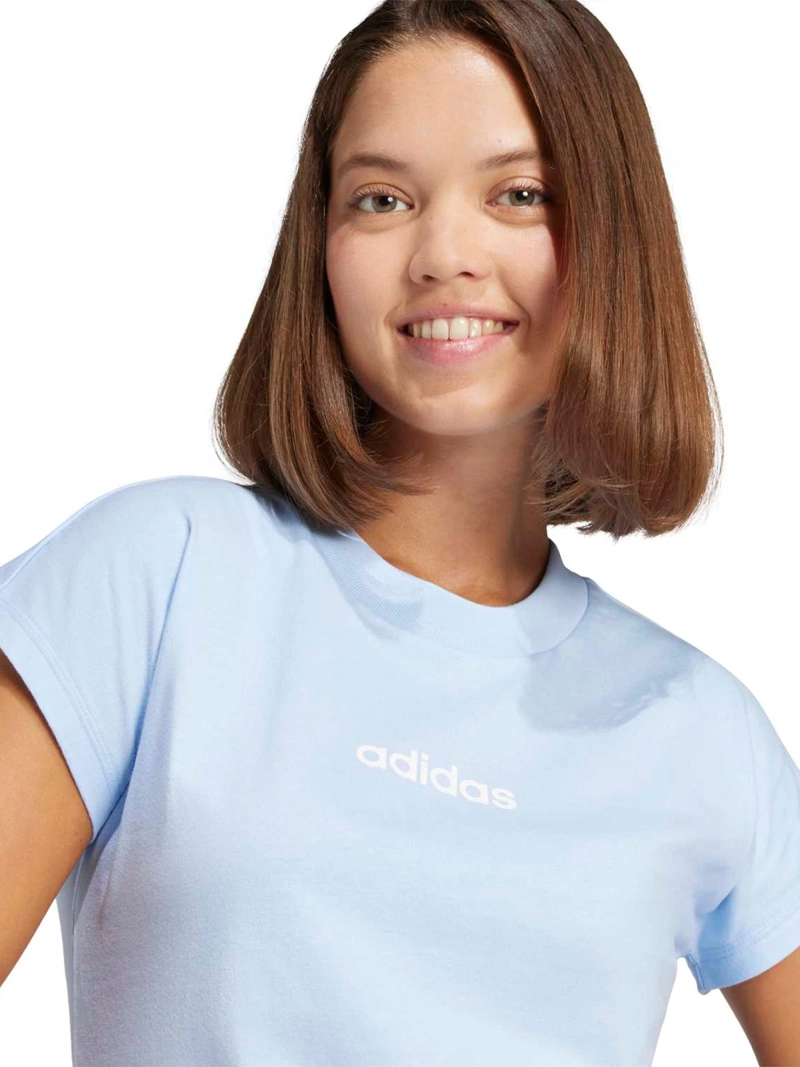 POLO DEPORTIVO DE ALGODÓN MUJER ADIDAS ESSENTIALS LINEAR - 2