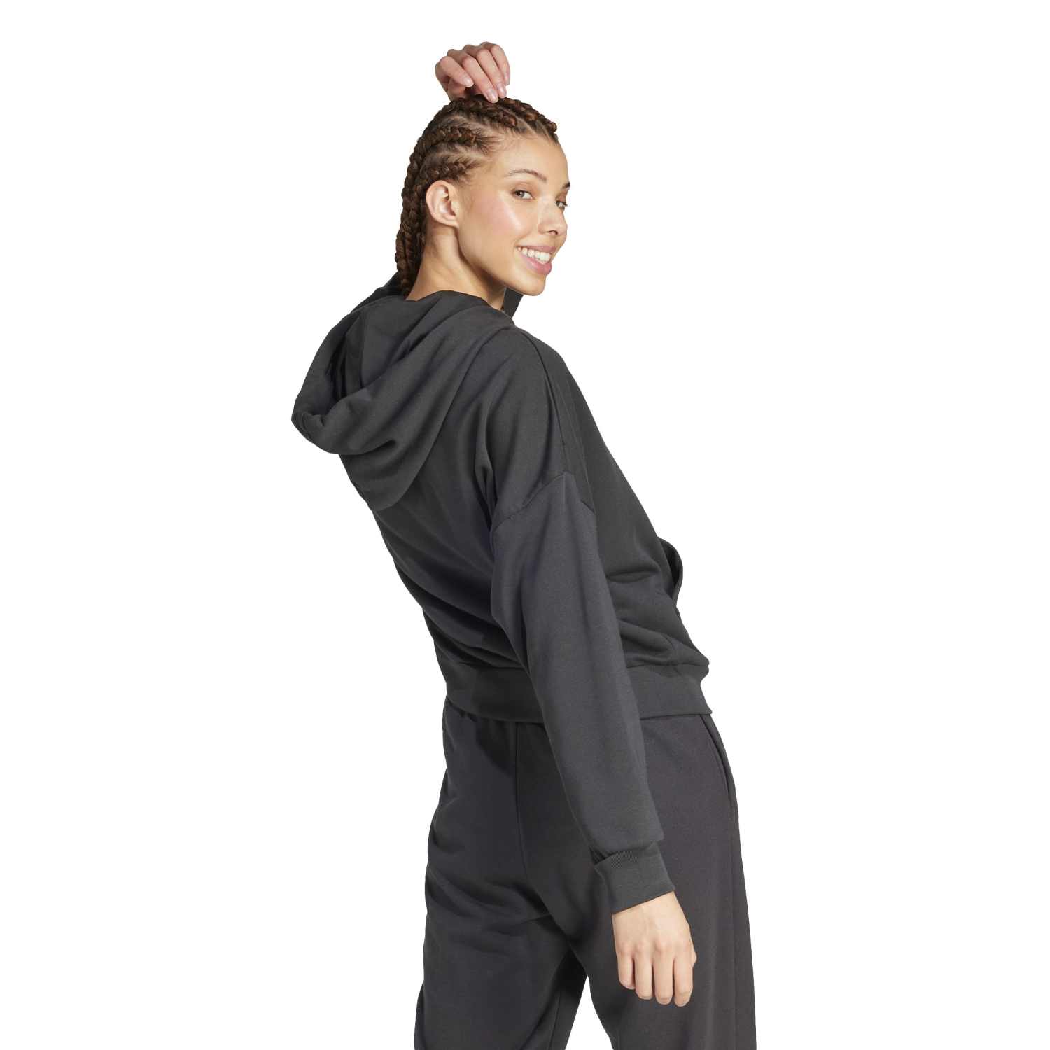 SUDADERA DEPORTIVA URBANO MUJER ADIDAS BIG LOGO FRENCH TERRY LOOSE - 2
