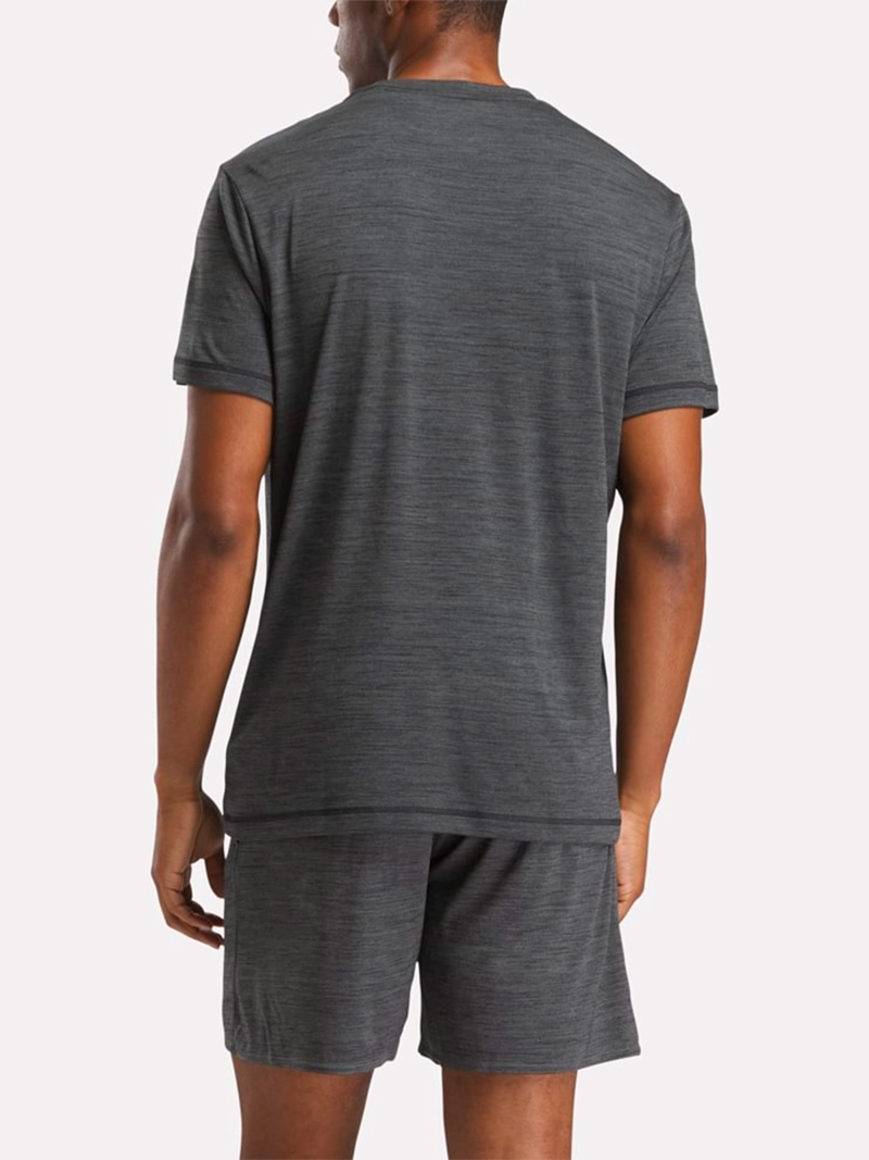 POLO HOMBRE REEBOK ID TRAIN MELANGE TECH TEE - 2
