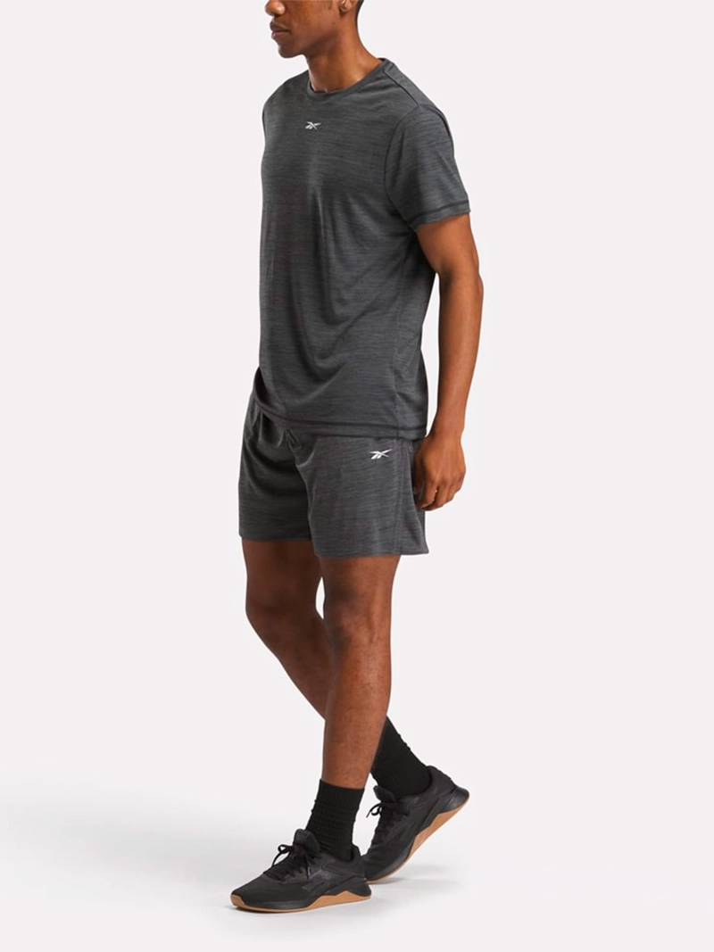 POLO HOMBRE REEBOK ID TRAIN MELANGE TECH TEE - 3