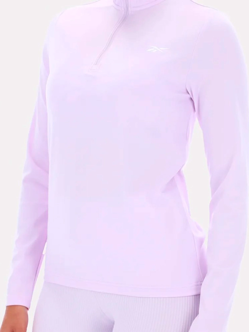 CASACA MUJER REEBOK CORE 1/4 ZIP LS MOCK NECK TOP - 5