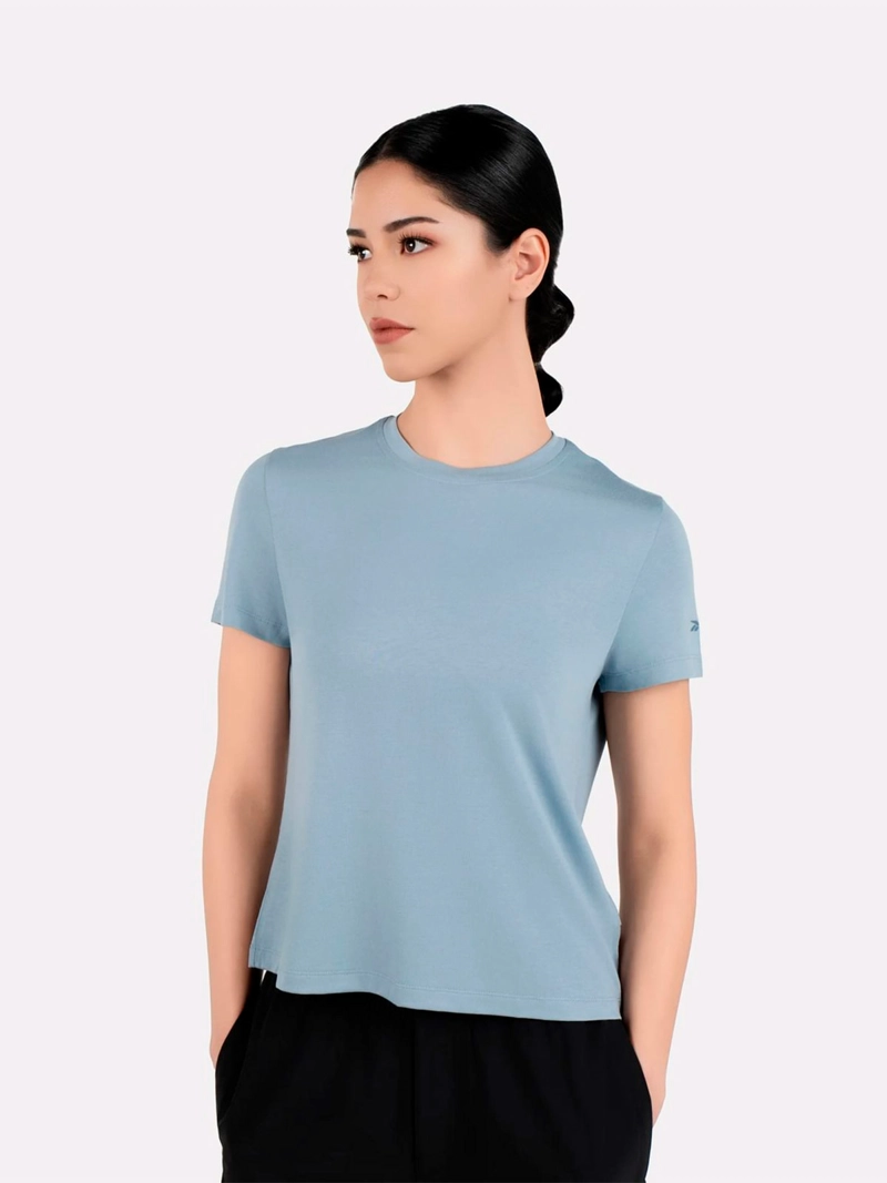 POLO MUJER REEBOK ACTIV COLL RBK-CHILL+DREAMBLEND TEE - 1