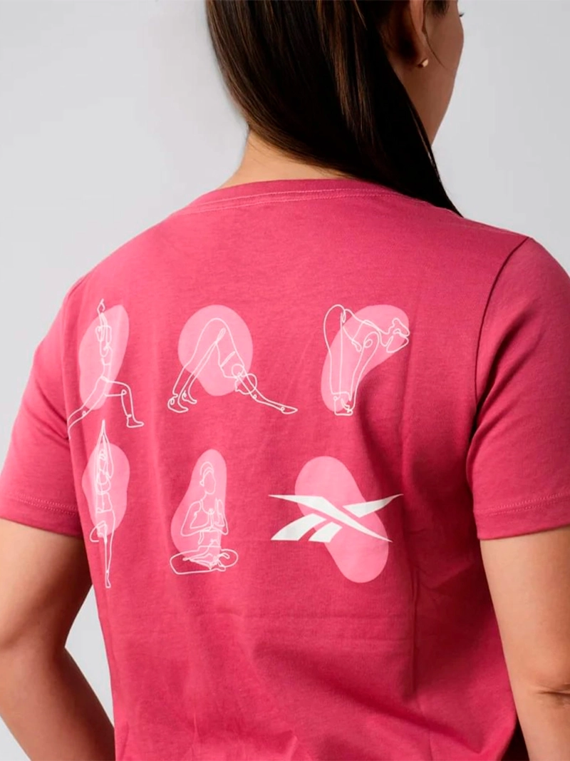 POLO MUJER REEBOK YOGA GRAPHIC - 2