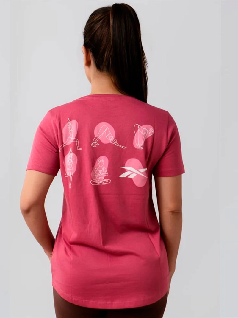 POLO MUJER REEBOK YOGA GRAPHIC - 4