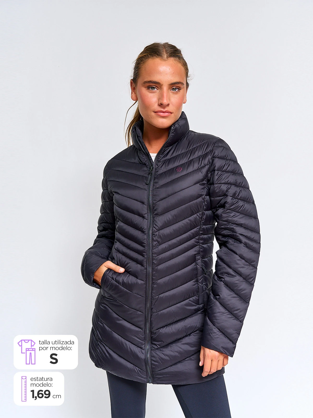 CASACA DEPORTIVA MUJER REVUP ELAR - 1