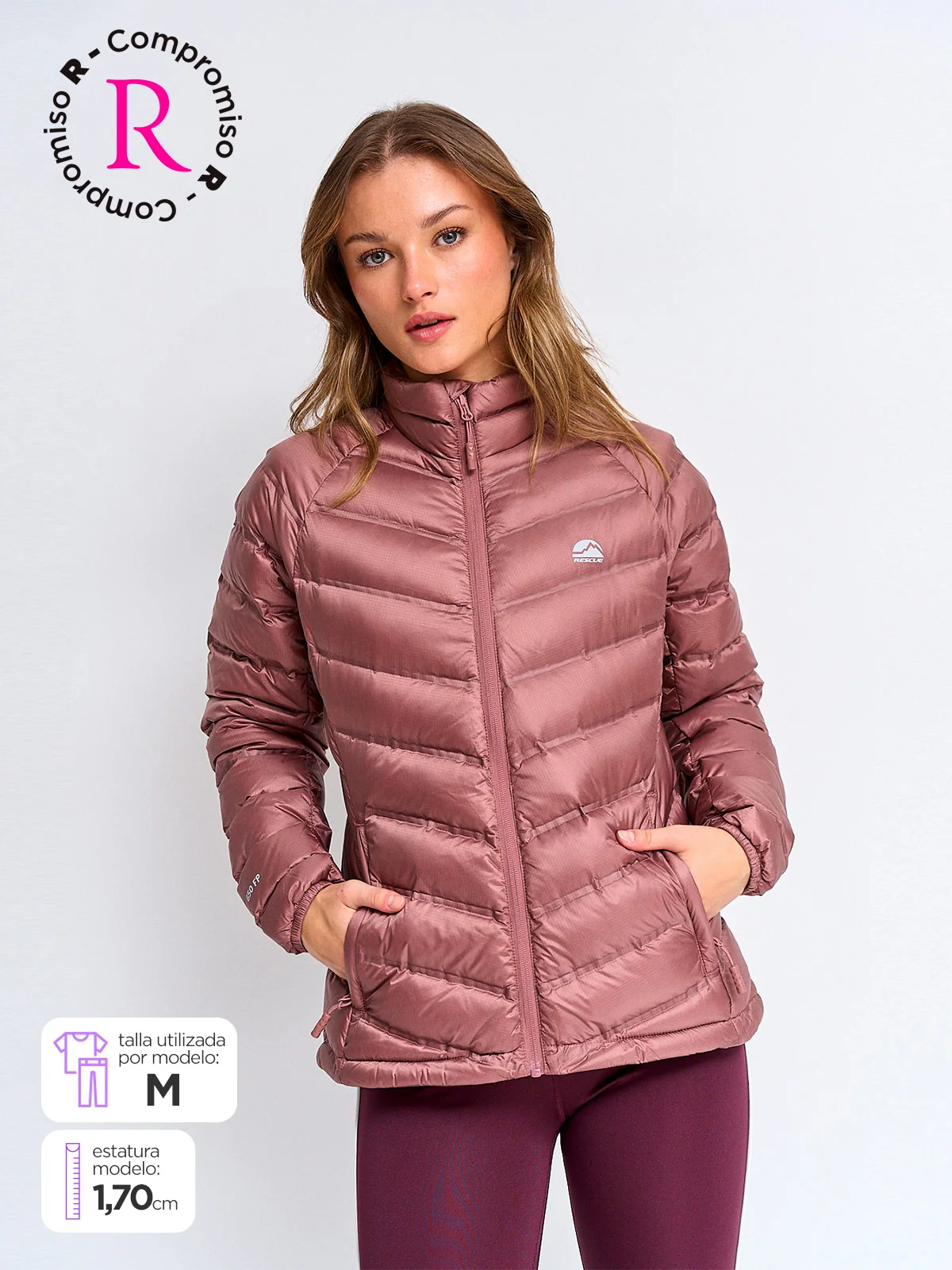 CASACA MUJER RESCUE PLUMA - 1