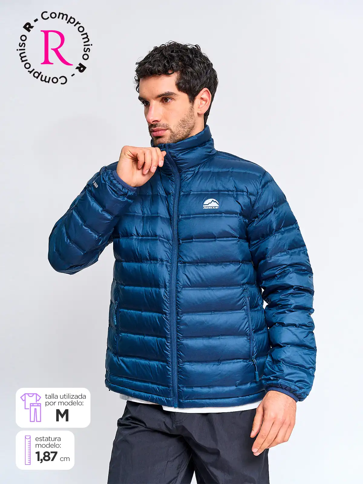CASACA HOMBRE RESCUE PLUMA - 1