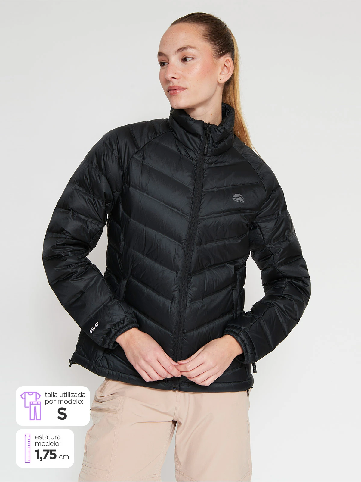 CASACA DEPORTIVA MUJER RESCUE PLUMA - 1