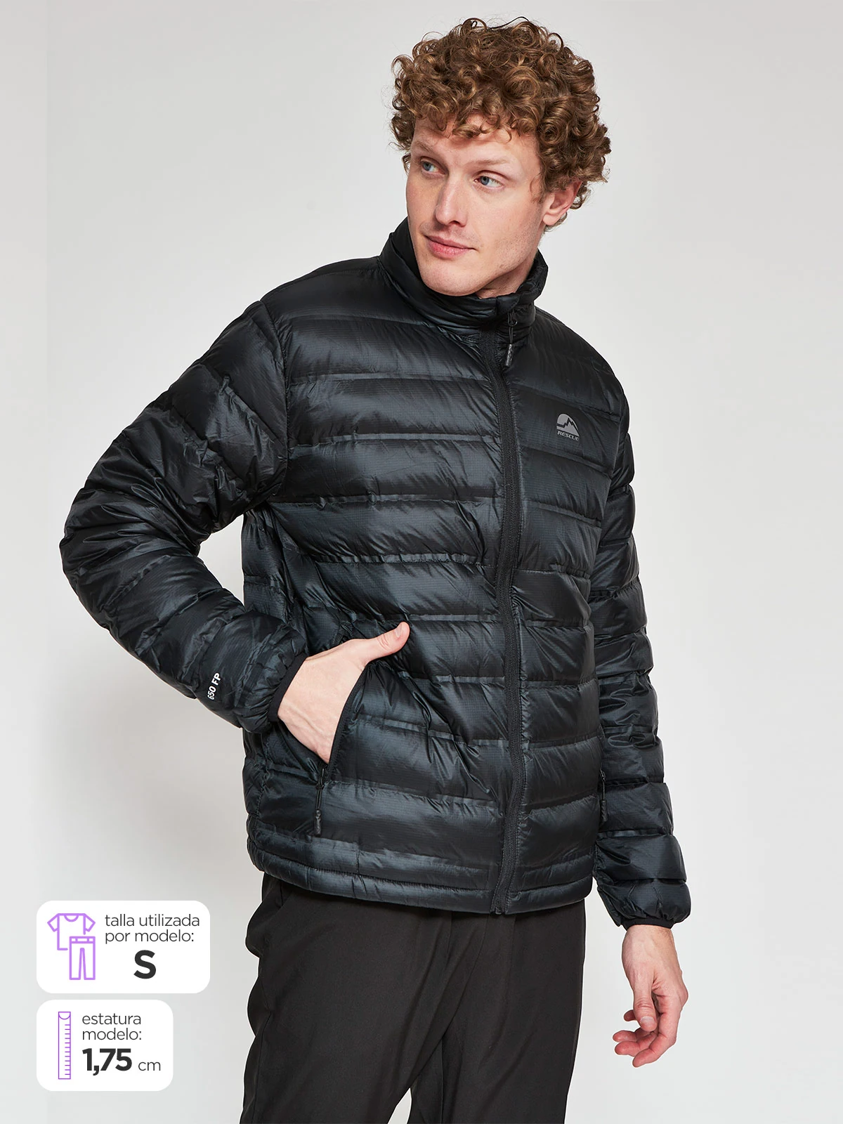 CASACA PLUMA HOMBRE RESCUE - 1