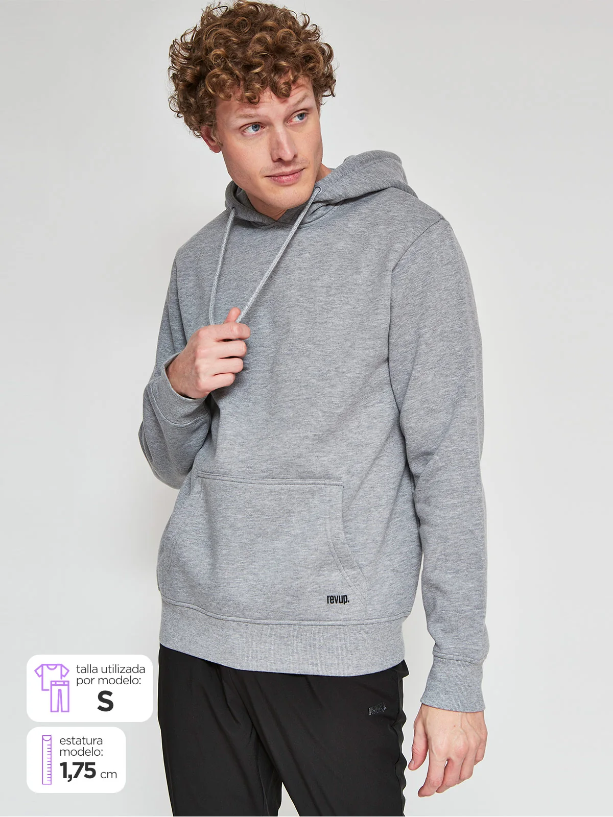 POLERÓN DEPORTIVO HOMBRE REVUP CANGURO - 1