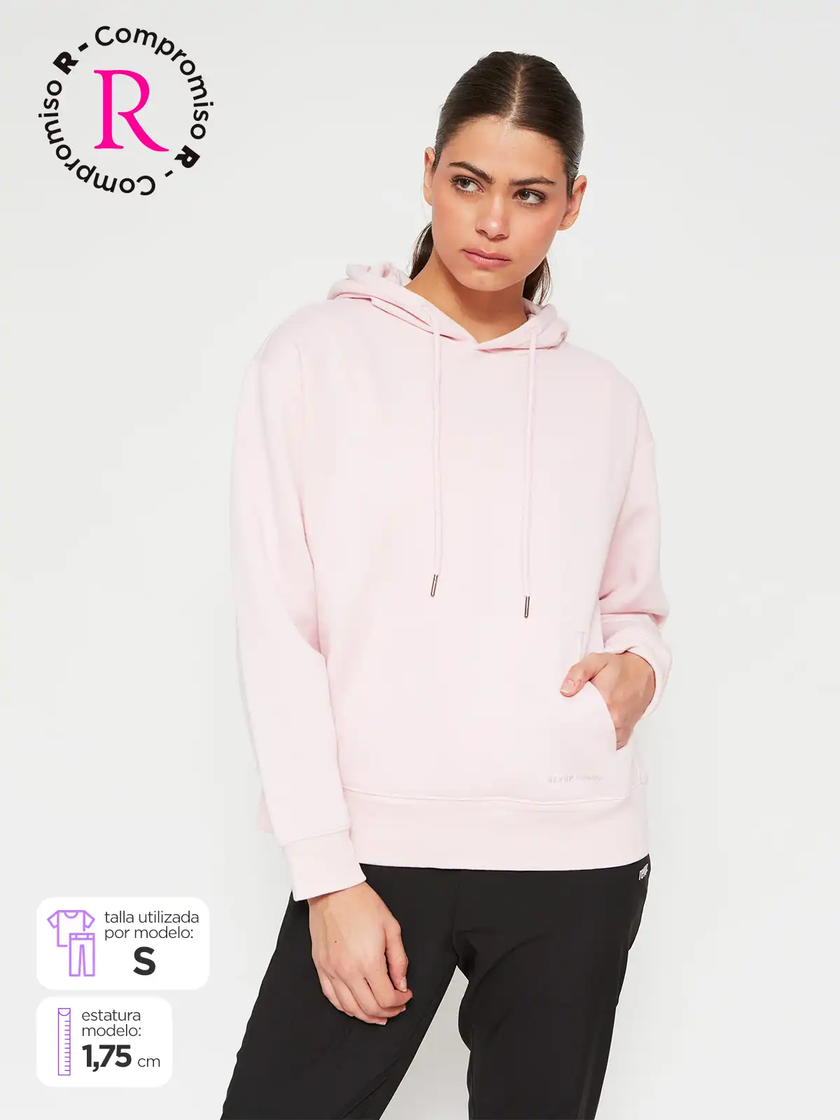 POLERA DEPORTIVA MUJER REVUP MANGA LARGA EMESA - 1