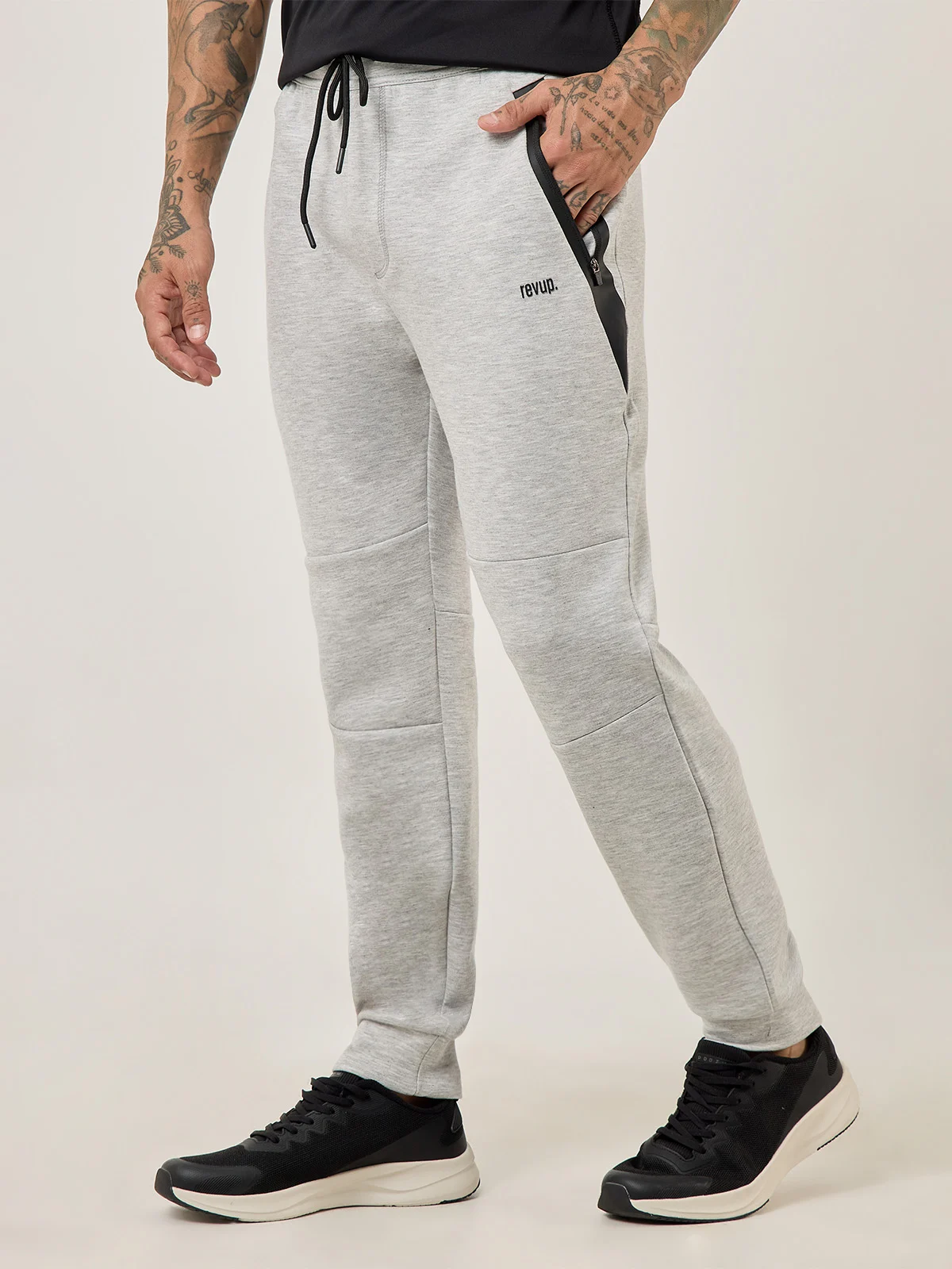PANTALÓN BUZO HOMBRE REVUP CORTES - 3
