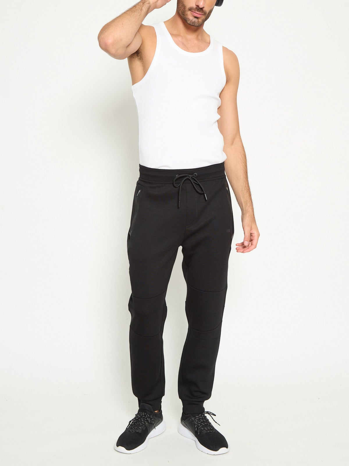 PANTALÓN BUZO HOMBRE REVUP CORTES - 4