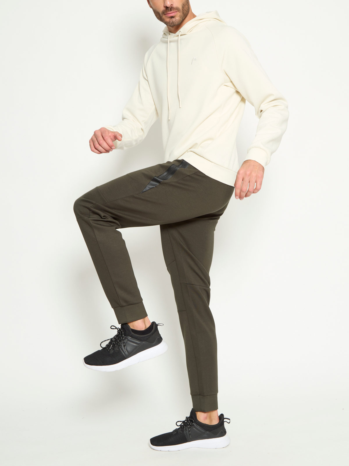 PANTALÓN BUZO HOMBRE REVUP CORTES - 4