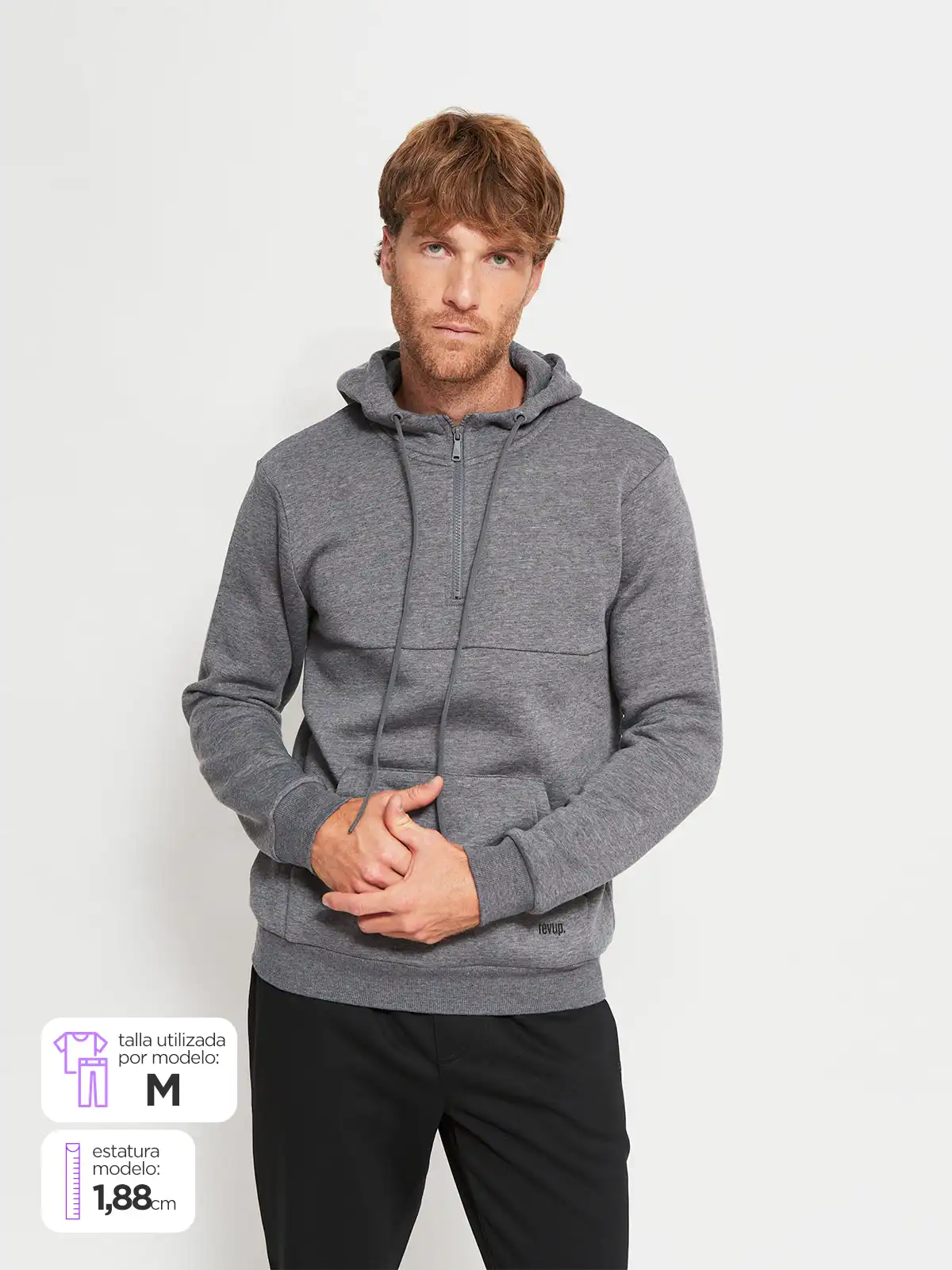 POLERA DEPORTIVA HOMBRE REVUP EBLOK - 1
